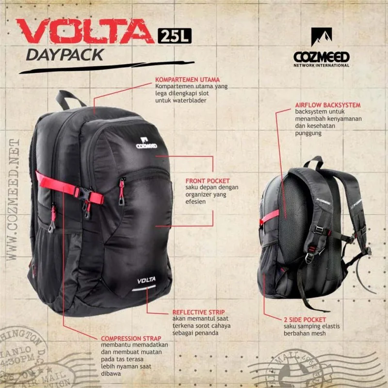 Gambar Tas Daypack 1228 Volta 2