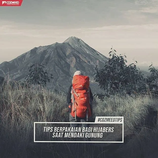 Gambar Tips Berpakaian Bagi Hijabers Saat Mendaki Gunung 2