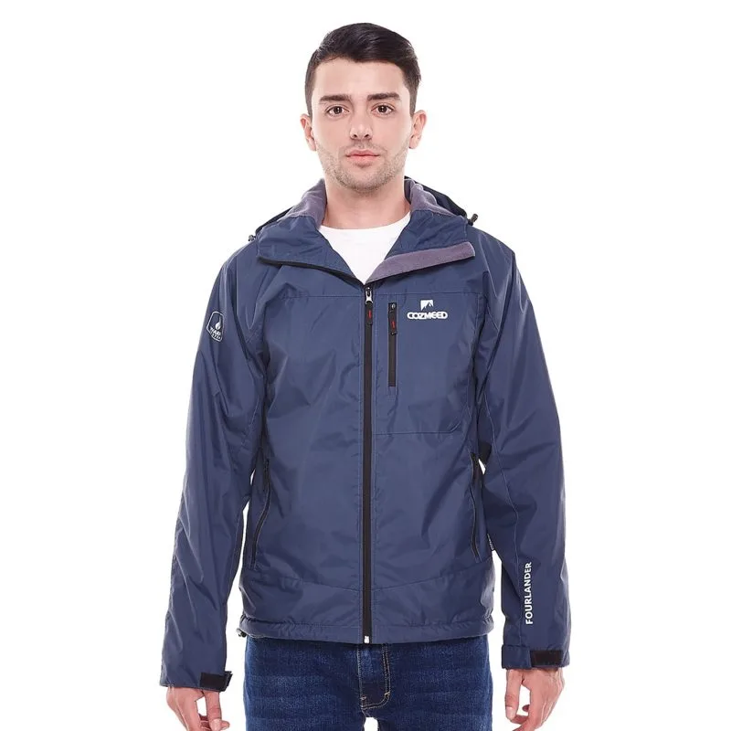 Gambar Jaket Fourlander Biru Denim 2