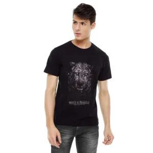 T-Shirt Pardus Hitam
