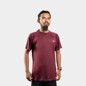 T-Shirt Running Core Maroon