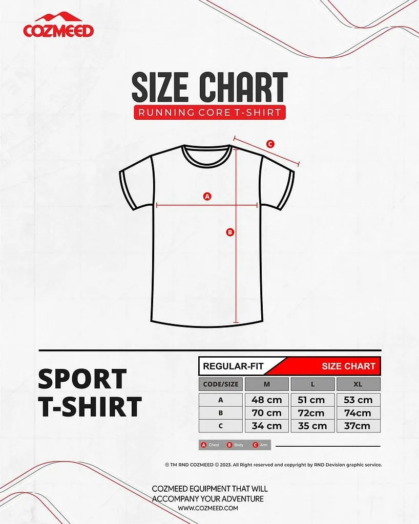 T-Shirt Running Core Dark Grey 1 Gambar T-Shirt Running Core Dark Grey 3
